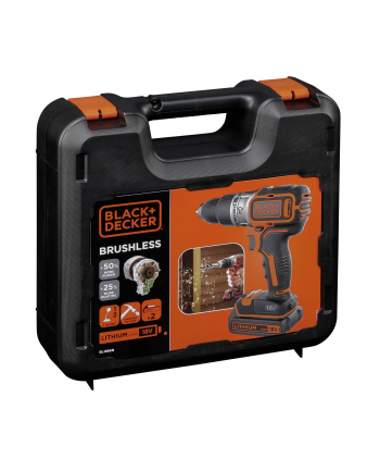 black+decker Black&Decker BL188KB - kolor: czarny / pomarańczowy - case, 2x Li-ion battery 1.5Ah