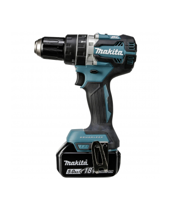 Makita DHP484RTJ - niebieski / kolor: czarny - MAKPAC, 2x Li-Ion Battery 5.0Ah