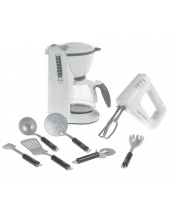 Theo Klein Braun coffee machine - biały / kolor: czarny