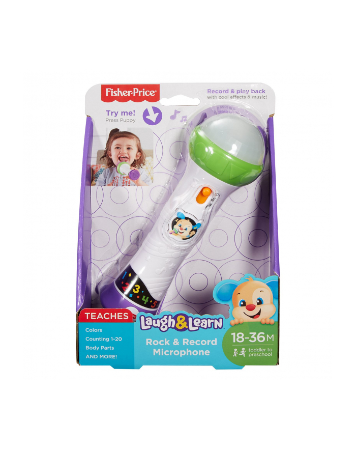 fisher price Fisher-Price learning microphone główny
