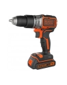 black+decker Black&Decker BL188KB - kolor: czarny / pomarańczowy - case, 2x Li-ion battery 1.5Ah - nr 2