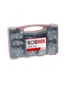 Fischer SOSBOX Kołek rozporowy S plus FU ze śrubami - jasnoszary - 360- części - nr 7
