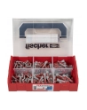 Fischer FIXtainer - DUOPOWER - kołek - jasnoszary / czerwony - 210 części - nr 4