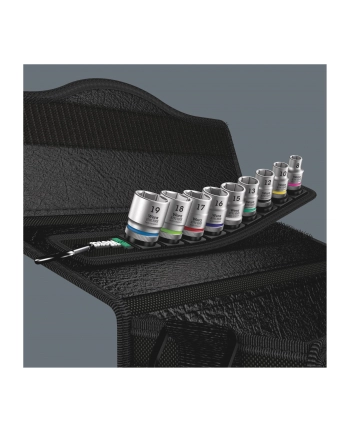 Wera Zyklop gniazdo zestaw Belt B4 - 3/8 - 9- części - gniazdo - wkładka