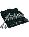 Wera Cyclops Metal Ratchet Set 8100 SB8 - 3/8 - Tool Set - kolor: czarny / srebrny - 29-piece - with reversible ratchet - nr 12