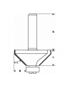 bosch powertools Nóż do fazowania Bosch, 8 mm x 35 mm x 56 mm - nr 5