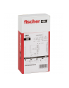 Fischer płyta gipsowo-kartonowa metalowa GKM - srebrny - 100 części - nr 13