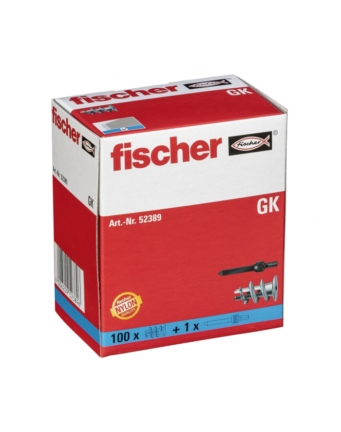 Wtyk do płyt gipsowo-kartonowych Fischer GK - 100 części główny
