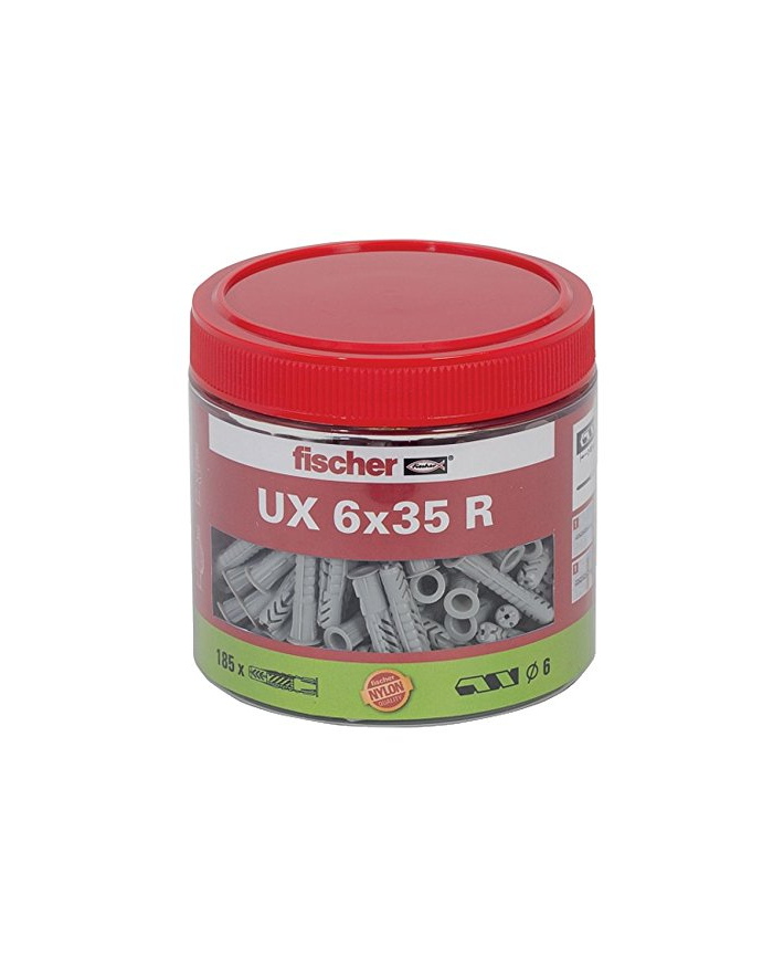 Fischer uniwersalna wtyczka UX 6x35 R - box główny
