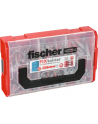 Fischer FIXtainer - DUOPOWER - kołek - jasnoszary / czerwony - 210 części - nr 1