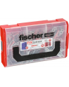 Fischer FIXtainer -DUOPOWER plus śruba - kołek - jasnoszary / czerwony - 210 części - nr 1