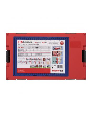 Fischer FIXtainer-DUOPOWER / DUOTEC - kołek - 200 części