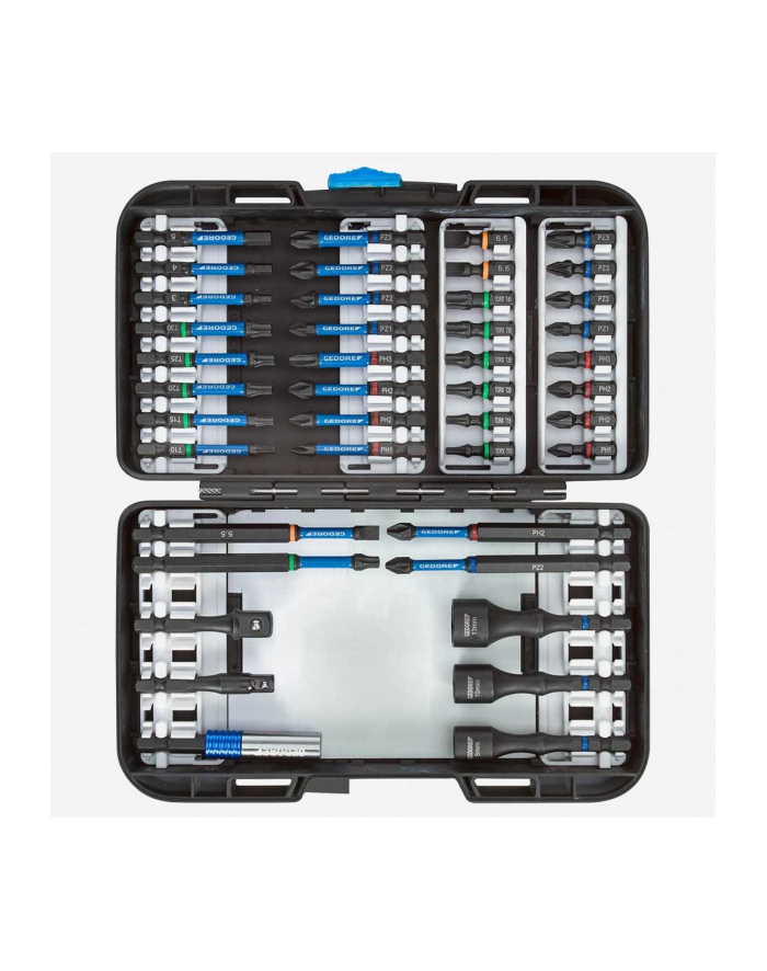 Gedore Twist zestaw bitów 666-042 - 42 części główny