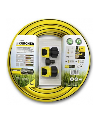 Kärcher Hose zestaw do myjki wysokociśnieniowej - żółty / kolor: czarny - 10m - 2.645-156.0