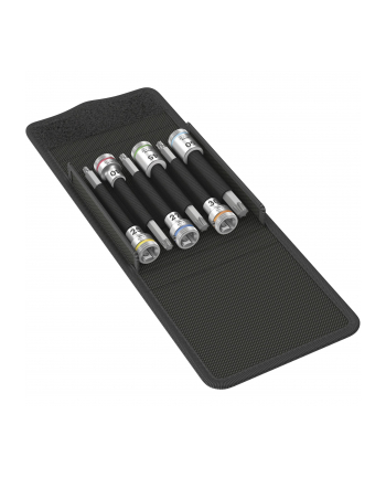 Wera Zyklop Bitnut zestaw 8767 B TORX HF 1 - 3/8 - 6- części - gniazdo - wkładka