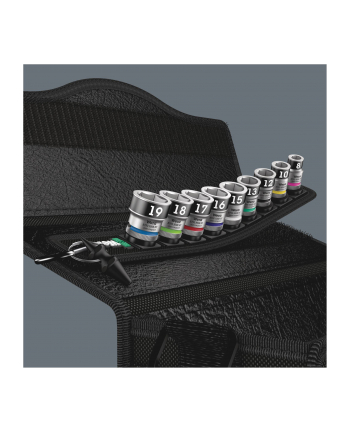 Wera Zyklop gniazdo zestaw Belt B1 - 3/8 - 10- części - gniazdo - wkładka