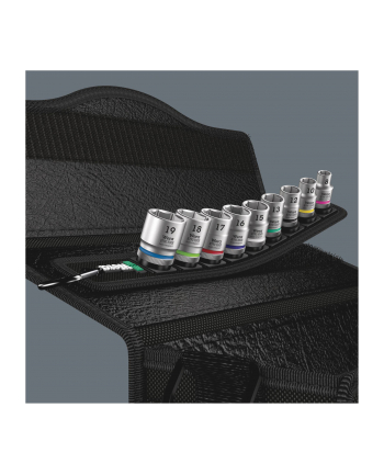 Wera Zyklop gniazdo zestaw Belt B4 - 3/8 - 9- części - gniazdo - wkładka