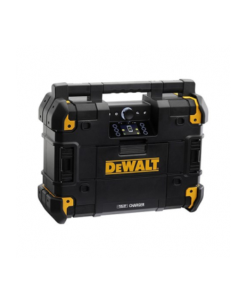 DeWalt DWST1-81078 - construction site radio - kolor: czarny / żółty - Bluetooth - jack - USB