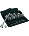 Wera Cyclops Metal Ratchet Set 8100 SB8 - 3/8 - Tool Set - kolor: czarny / srebrny - 29-piece - with reversible ratchet - nr 2