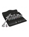 Wera Cyclops Metal Ratchet Set 8100 SB8 - 3/8 - Tool Set - kolor: czarny / srebrny - 29-piece - with reversible ratchet - nr 5