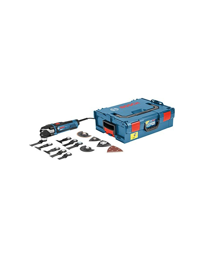 bosch powertools Bosch Multi-Cutter GOP 40-30 Professional - niebieski / kolor: czarny - L-BOXX 136 - 400 Watt - incl. akcesoria główny