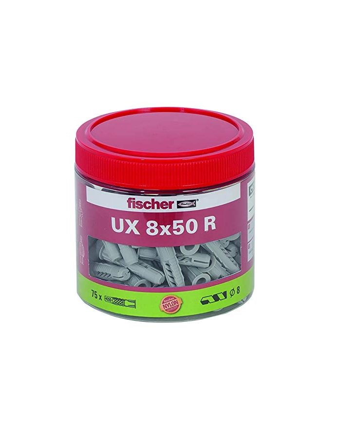 Fischer universal plug UX 8x50 R (75) główny