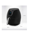 Princess Hot Air Fryer Aerofry XXL - 1700W - black - nr 60