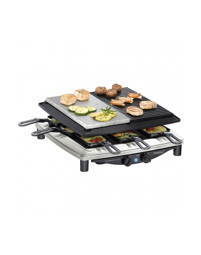 Steba Raclette RC 4 Plus Deluxe Chrom - 1450W główny