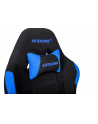 AKRacing Core EX - kolor: czarny - Fotel gamingowy/niebieski - nr 13