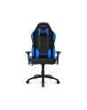 AKRacing Core EX - kolor: czarny - Fotel gamingowy/niebieski - nr 17