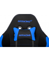 AKRacing Core EX - kolor: czarny - Fotel gamingowy/niebieski - nr 21