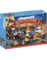 PLAYMOBIL 9486 Advent calender ''Fire brigade on the construction site'' - nr 1