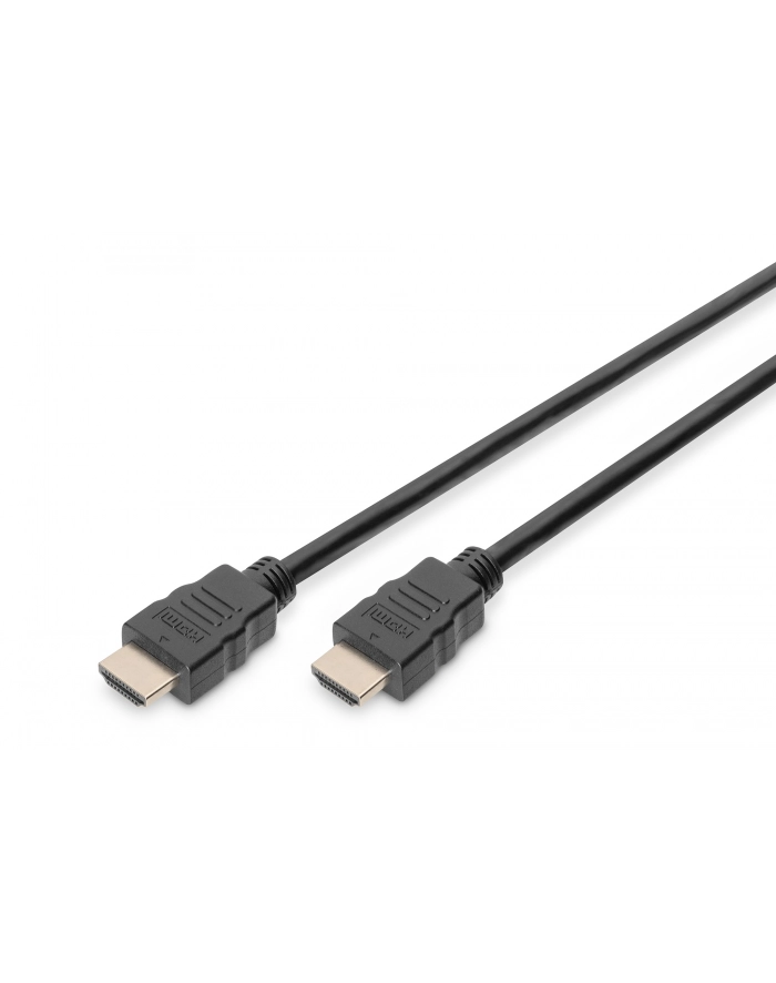 Kabel Assmann AK-330107-030-S (HDMI M - HDMI M; 3m; kolor czarny) główny