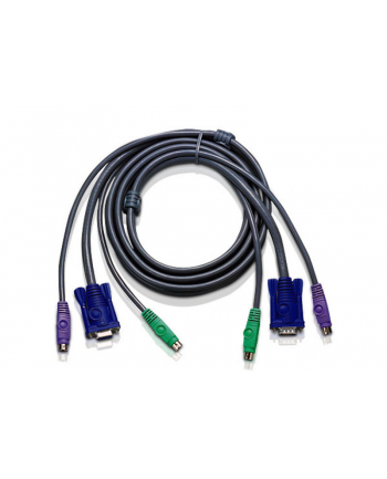 ATEN 2L-1003P/C Kabel 2x SVGA+klawPS+myszPS  3.0m nr 1