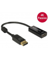 Adapter DELOCK 62609 (DisplayPort M - HDMI F; kolor czarny) - nr 12