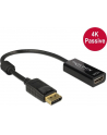 Adapter DELOCK 62609 (DisplayPort M - HDMI F; kolor czarny) - nr 24