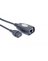 Adapter GEMBIRD UAE-30M (USB F  M - RJ45 F; 0 17m; kolor czarny) - nr 4