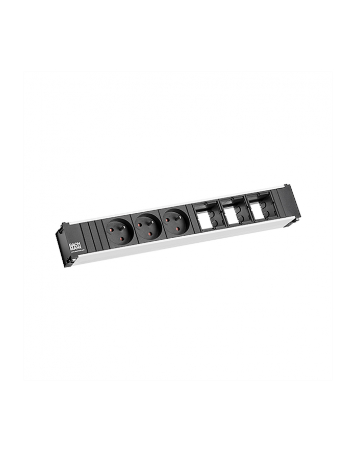 Bachmann 912.012 CONI - listwa zasilająca3x gniazdo zasilające  3x wolne miejsce główny