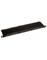 Patch panel A-LAN PK028 (0.5U; 19 ; kat. 6; STP; 24xRJ-45) - nr 1