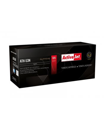 Toner Activejet ATH-53N (zamiennik Canon  HP 53A CRG-715  Q7553A; Supreme; 3 500 stron; czarny)