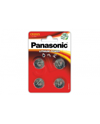 Baterie litowe Panasonic CR-2025EL/4B nr 2