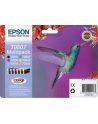 Zestaw tuszy Epson T0807 (do drukarki Epson  oryginał C13T08074011 6x8ml cyan czarny light cyan light magenta magenta yellow) - nr 24