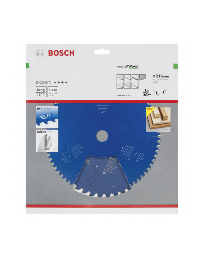 Tarcza pilarska BOSCH Expert 2608644079 (Metal; 216 mm) główny