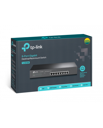 Switch TP-LINK TL-SG1008 (8x 10/100/1000Mbps)