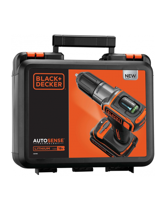 Wiertarko-wkrętarka Black&Decker ASD18K-QW główny
