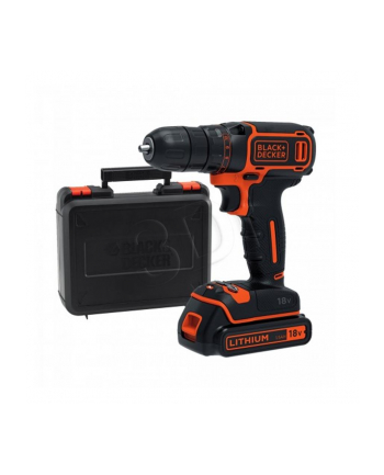 Wiertarko-wkrętarka Black&Decker aku 18V BDCD18K-QW