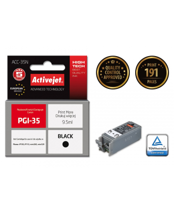 Tusz Activejet ACC-35N (zamiennik Canon PGI-35; Supreme; 9 5 ml; czarny)