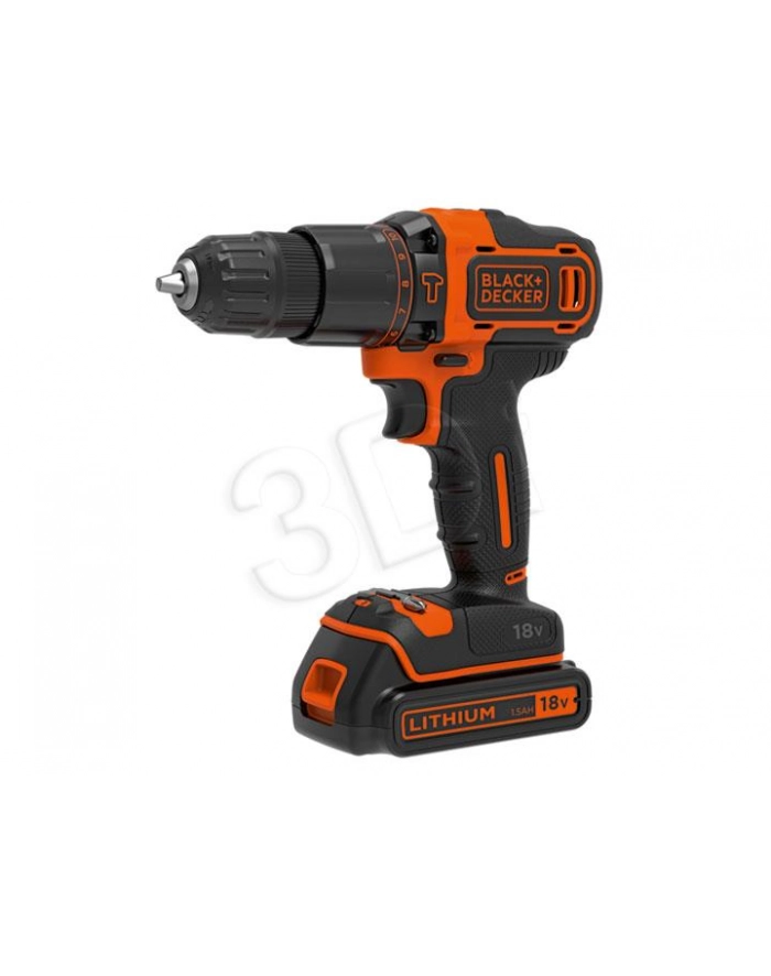 Wiertarko-wkrętarka Black&Decker BDCHD18-QW główny