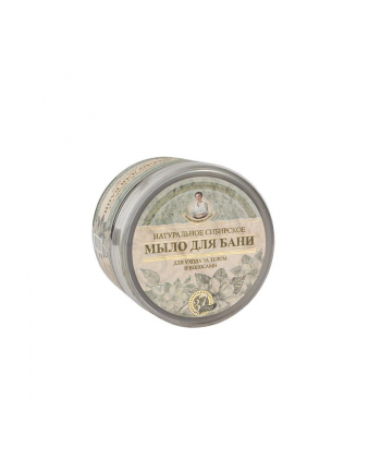 eurobio lab Mydło Receptury Babuszki Agafii ( 500ml ; Czarne ; Do ciała i włosów )