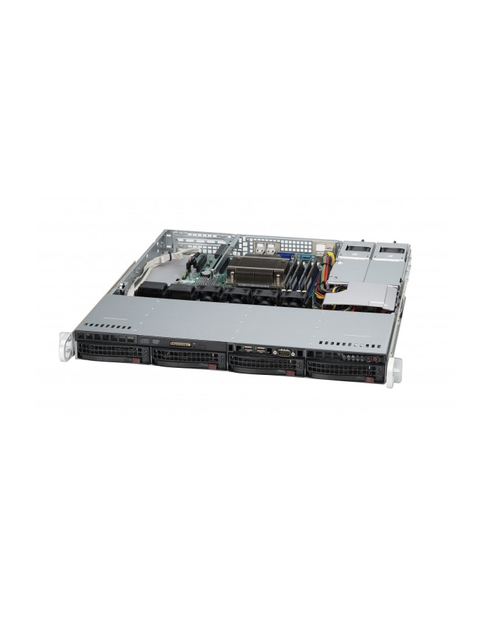 Obudowa Rack Supermicro CSE-813MTQ-350CB (kolor czarny) główny